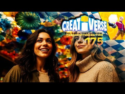 Creativerse Definitive Edition S2 🌳 175 Buntes Glas als Decken-Deko! 🎨✨ Stil hat der Bau!