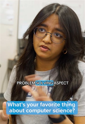 We asked students what they love most about computer science—here’s what they shared!