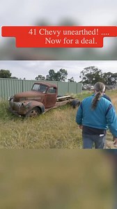 30K views · 336 reactions | At Rex’s boneyard sits a nice old Chevy, just waiting to catch Lances eye | Truck Hunters | Facebook