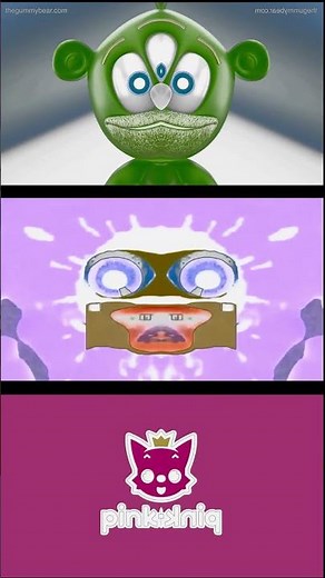 GUMMY BEAR KLASKY CSUPO PINKFONG IN G MAJOR 4 CONFUSION EFFECT #SHORTS