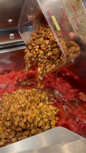 Chef AJ came up with this recipe while traveling through Italy, inspired by the deep, layered flavors of true Neapolitan ragù. It starts with beef shoulder cut into big chunks and marinated overnight in garlic oil oregano. Pork butt is ground and marinated again with garlic oil black pepper. Pancetta and prosciutto are chopped and rendered until perfectly crispy. The pork is seared into golden patties, then smashed. The beef is deglazed with rich red Curro Toscana wine. Onions, carrots, and cele