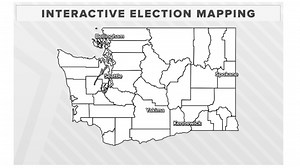 Washington state election results map: County-by-county totals for top 2024 races