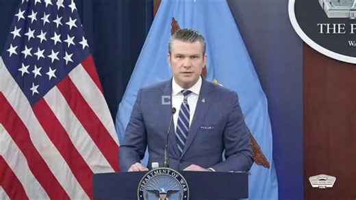 [ 🇺🇸 ÉTATS-UNIS | 🇮🇷 IRAN ]🔸 Pete Hegseth déclare : « Ils doivent ne jamais, jamais posséder d’arsenal nucléaire. Selon les termes, tout matériau nucléaire qu’ils ne devraient pas avoir sera retiré ».🔸 Il ajoute que les installations nucléaires iraniennes sont sous surveillance aérienne permanente 24h/24 et 7j/7, et que « le président a été clair dès le début : il n’y aura pas d’armes nucléaires iraniennes, point final ».