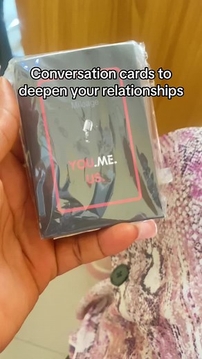 Conversation Cards for Deepening Relationships