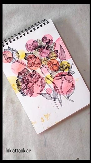 "Boho floral vibes 🌿✨ | Aesthetic boho art design tutorial"