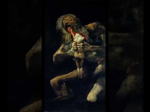 “Saturn Devouring His Son”-Francisco Goya
