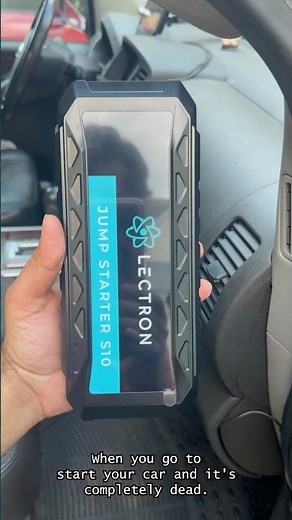 Lectron S10 Jump Starter: 4000A Power for Dead Car Batteries!