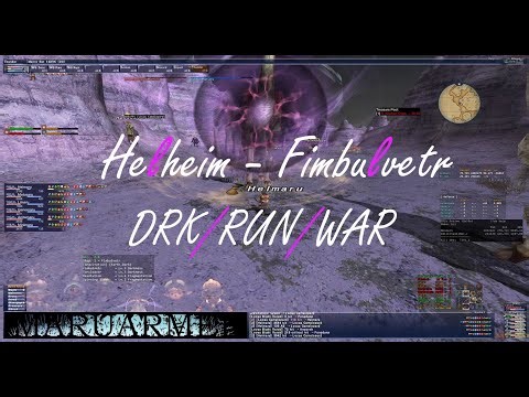 Multiboxing FFXI - Helheim - Fimbulvetr on DRK / RUN / WAR