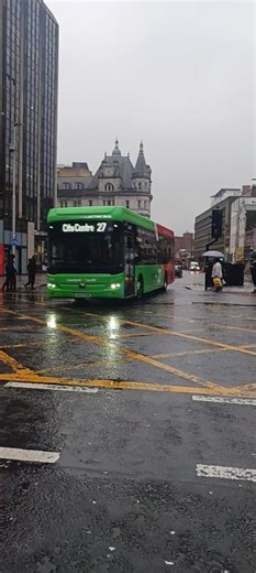 Cardiff bus Yutong E12 (408) on the 27 to Thornhill #cardiffbus