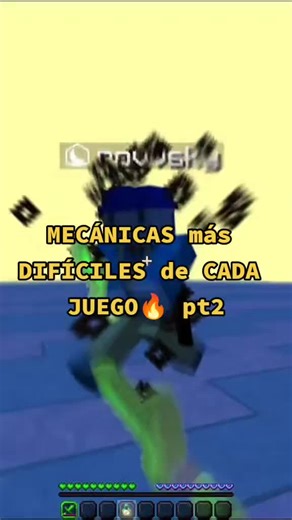 Mecanicas Más Difíciles de Cada Juego en Minecraft