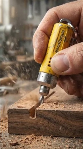 TINY CARVER, REAL POWER! 🔥 Pocket Tool Goes Crazy