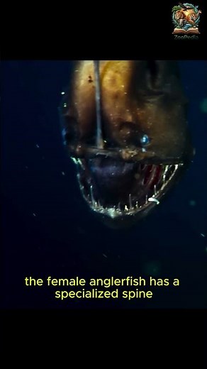 The Terrifying Deep Sea Hunter with a Glow-in-the-Dark Lure! 💡🐟