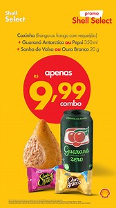 112K views · 29 reactions | Bateu aquela fome no meio do dia? Na Shell Select tem coxinha crocante, refri gelado e até um bombom pra completar. Parou, pegou seu combo, resolveu. Vale a Parada! #ShellSelect | Shell | Facebook