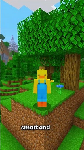 🧐What is the Smartest Mob in Minecraft? 🗿 #minecraft #shorts