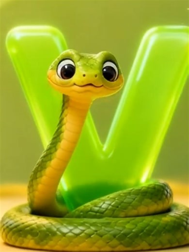 Fun ABCD Zoo Animals song for kids | ABC Song — Ultra-Cute 3D Letters A–Z #LearnABC #fyp #abczoo #kidscontent #foryoupage