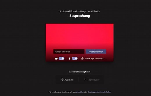 Microsoft Teams im Browser nutzen: Per Web-App ohne Login