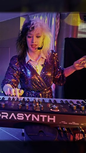 KYROS on Instagram: "Who knew the real world could be so funky? For everyone on @cruisetotheedge 2025, they found out at the end of our Spinnaker set with "Ghosts of You," with this synth solo courtesy of @hereisshelby Catch the full version along with the rest of the show on our Patreon-- live now! #kyros #synthpop #newjackswing #progressiverock #liveshow #concert #livemusic #keyboardsolo #synthesizer @ashunsoundmachines"