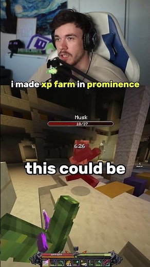 I Made Xp Farm In Prominence #minecraft