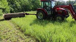 Hay Season Has Begun. Here is a short video of Cutting hay with Hesston PT-10 & TYM Tractors T654. | Country View Acres