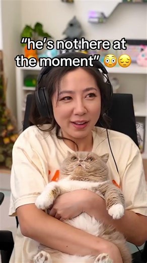 Fuslie Gets CAUGHT By Her Cat...