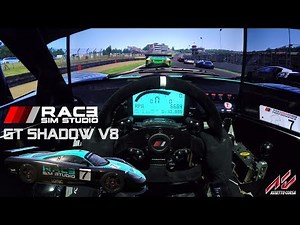 Race Sim Studio | [NEW] GT Shadow v8 @ Brands Hatch GP [GoPro Onboard]