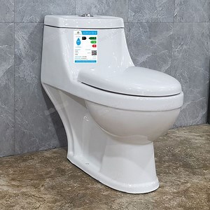 [Hot Item] China Factory CE 4in Outlet One Piece Toilet Iraq Wc Saudi Arabia Hot Seller Wc Water Efficiency Toilet