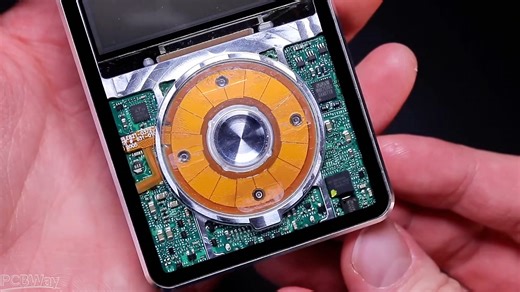 PCBWay on Instagram: "🔧A broken iPod… reborn as a modern beast. USB-C ✔️ Bluetooth ✔️ New battery ✔️ Metal shell & glass front ✔️ This is the dream iPod we all wanted. Mod by @theretrofuturephotos — PCBWay is proud to support builds like this #pcbway #retro #ipodmod #usbc #restoration"