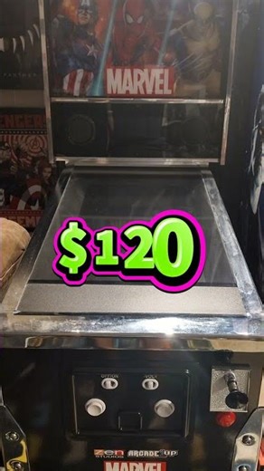 Arcade1up Marvel Pinball Issue #arcade1up #marvel #pinball #marvelcomics #spiderman #gaming