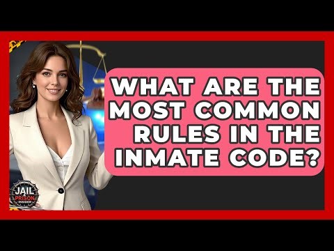 What Are The Most Common Rules In The Inmate Code? - Jail & Prison Insider