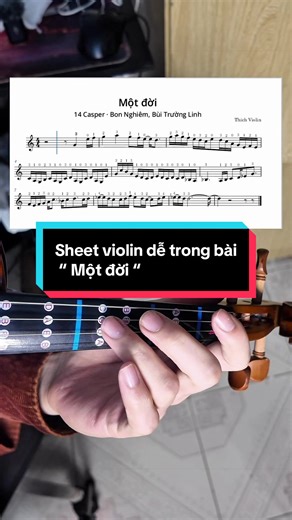 Sheet Violin Solo Dễ Cho Bài