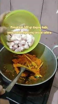 Resep daging babi rica-rica enak simple bikin nagih #babiricarica #babirica #resepmasakan #makanenak