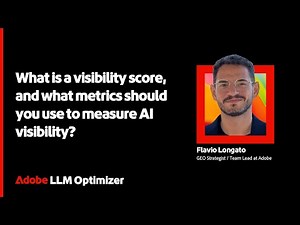 What is visibility score, and what metrics should you use to measure AI visibility?