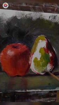 How to Paint Still life with Acrylic 🎨 #acrylicpainting #stilllife