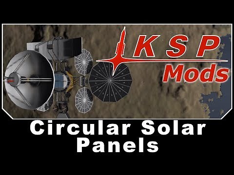 KSP Mods - Circular Solar Panels