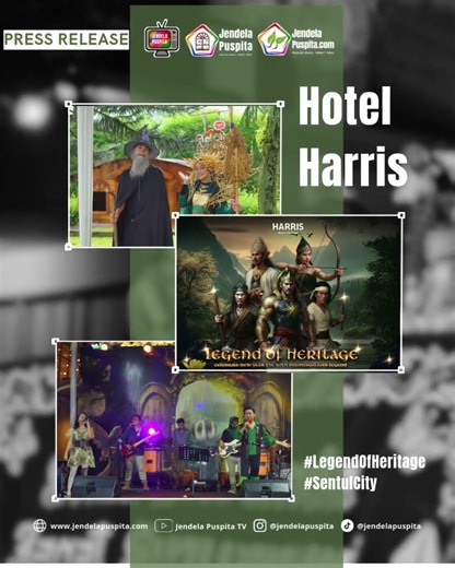 PRESS RELEASE - HARRIS HOTEL Legend of Heritage Jendela Puspita