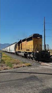 Union Pacific Cache Valley Local at Honeyville Utah.