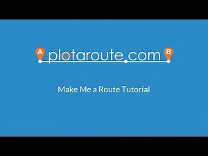 plotaroute.com - Make Me A Route Tutorial