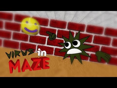 Virus in maze | My Dancin' Computer