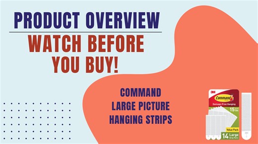 Watch Looking for damage free hanging, grab these Command strips! on Amazon Live