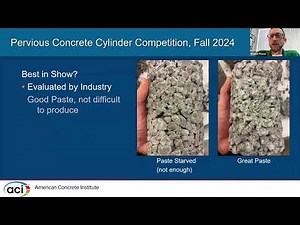 ACI Pervious Concrete Cylinder Webinar