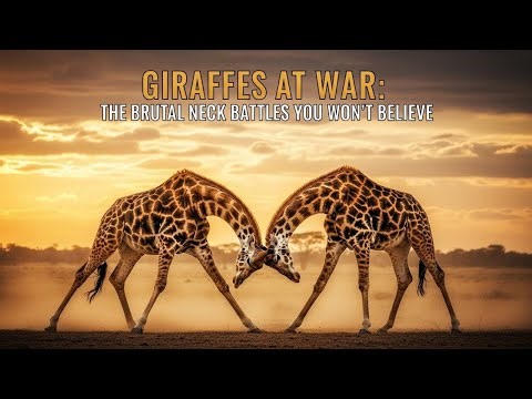 Giraffes at War: The Brutal Neck Battles You Won’t Believe