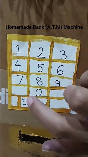 homemade ATM machine