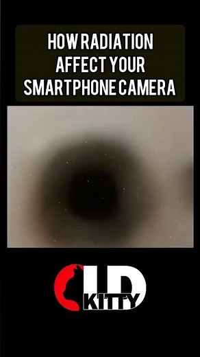 how radiation affect smartphone camera.