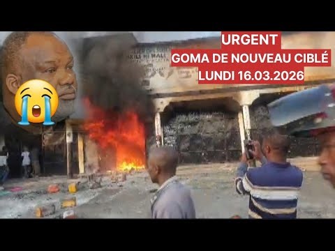 URGENT 16 03.2026: QU'EST-CE QUI SE PASSE À GOMA ACTUELLEMENT? NANGA DE NOUVEAU PIÉGÉ.
