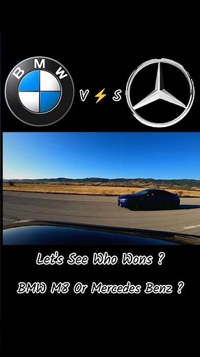 BMW vs Mercedes ⚡ Ultimate Performance Battle | BMW M8 vs Mercedes Benz 🔥