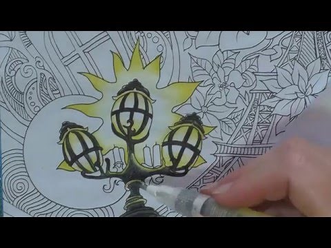 Colouring Tutorial: How to use Inktense Pencils