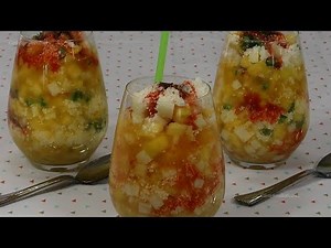 TRADITIONAL FRUIT GAZPACHO 🇲🇽 REFRESHING, SPICY and FULL OF MEXICAN FLAVOR!