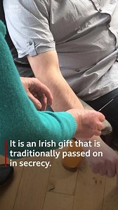 Got shingles? Ringworm? Mouth ulcers? Rebecca Hamilton - a well-known practitoner of 'the cure' in County Donegal - has been helping those in her community for more than 40 years. | BBC News NI