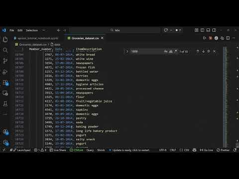 Build Association Rules in Python (Apriori + mlxtend)