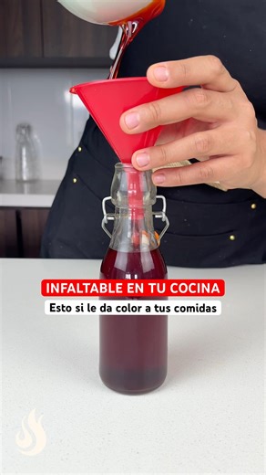 Annatto oil or achiote oil, easy to make at home - Ideal ingredients for adding color